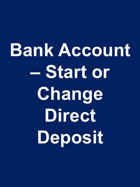 Click on this image to go to forms for direct deposit Click on this image to go to forms for direct deposit